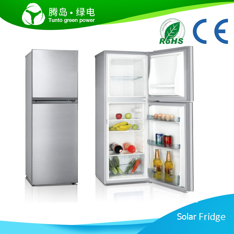 tunto hot selling dc solar refrigerator freezer fridge home appliances 145L 180L 220L 270L