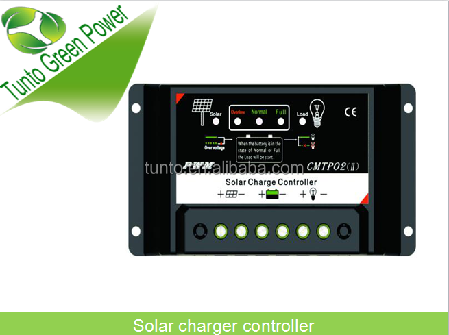 DC 12V/24V 10A PWM Solar Panel Protection Charger Charge Controller Regulator