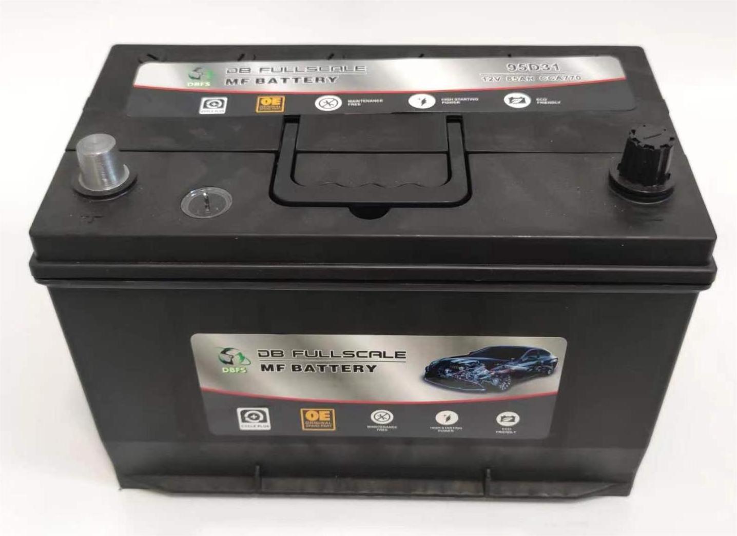 China car battery manufacturers wholesale 12V 100AH DIN100  60016/60035 Auto battery