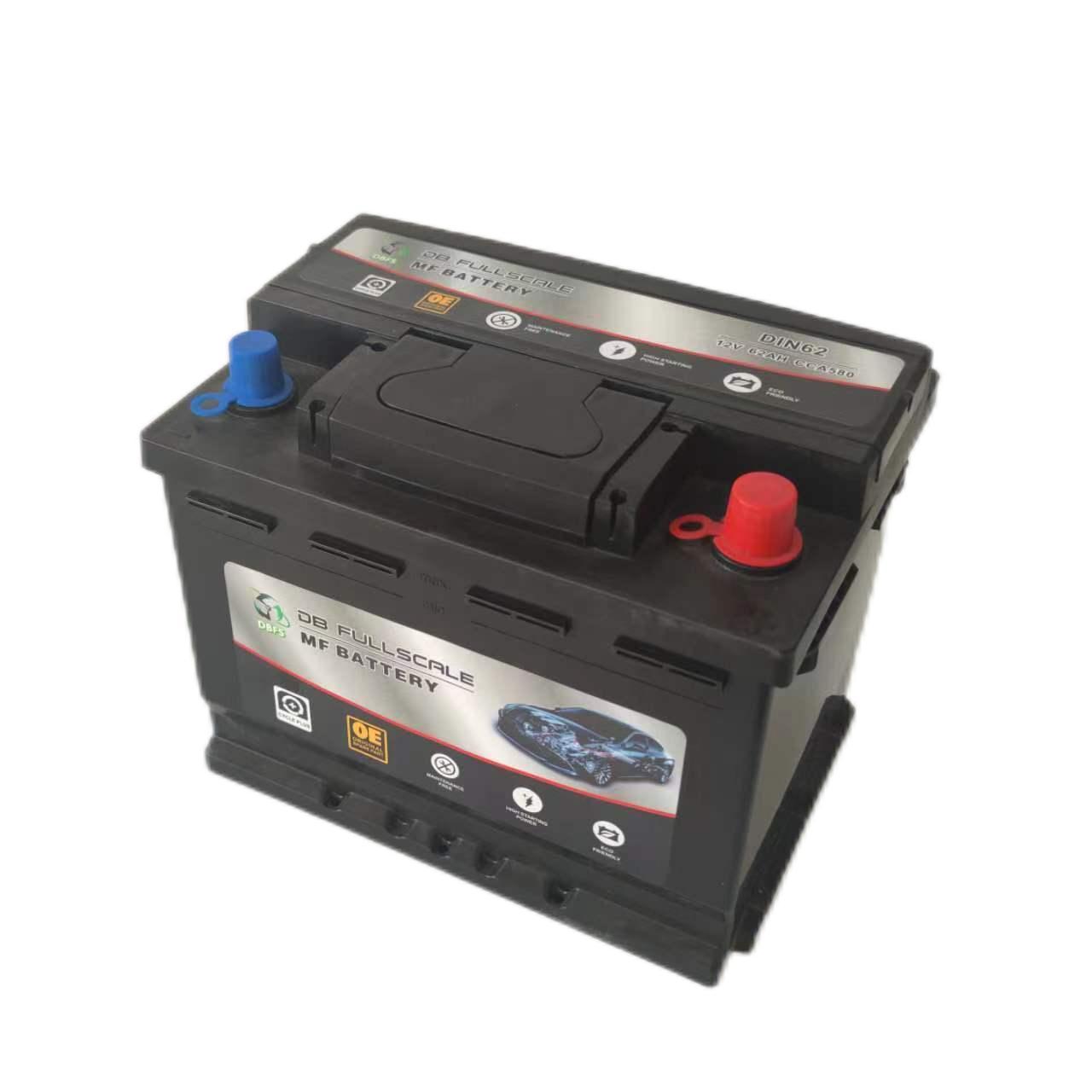 Car battery wholesale factory 12V 60ah 70ah 80ah 100ah car truck battery