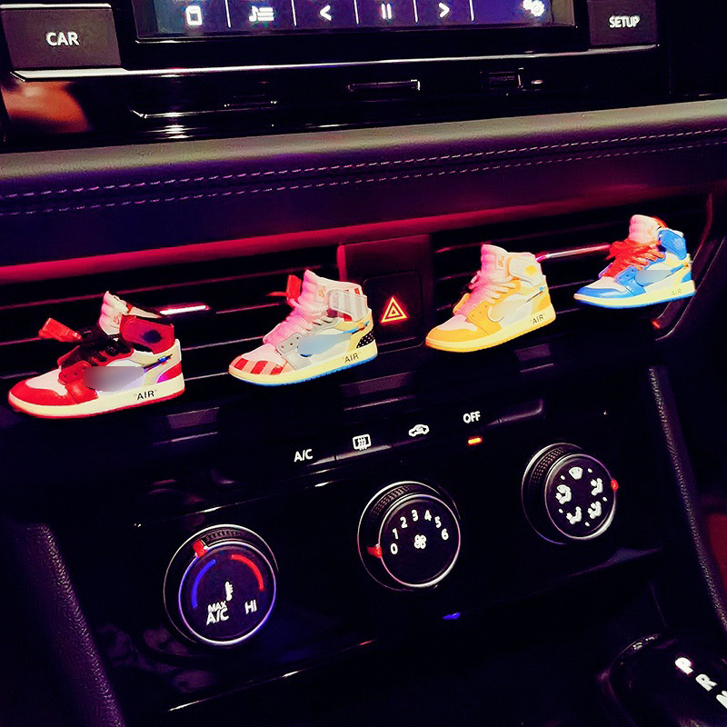 3D mini sneakers air outlet aj1 shoes car freshener decoration with air outlet fragrance