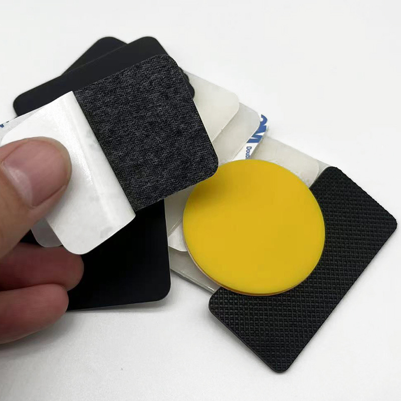 Customizing various shapes of self-adhesive anti-slip and shock-absorbing silicone rubber foot pads silicone rubber gaskets