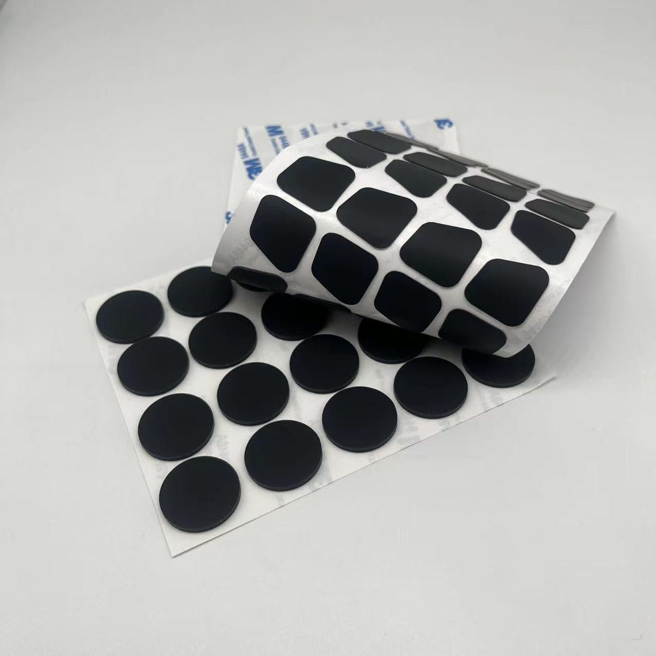 Custom NR CR NBR EPDM forming die cut silicone rubber pad