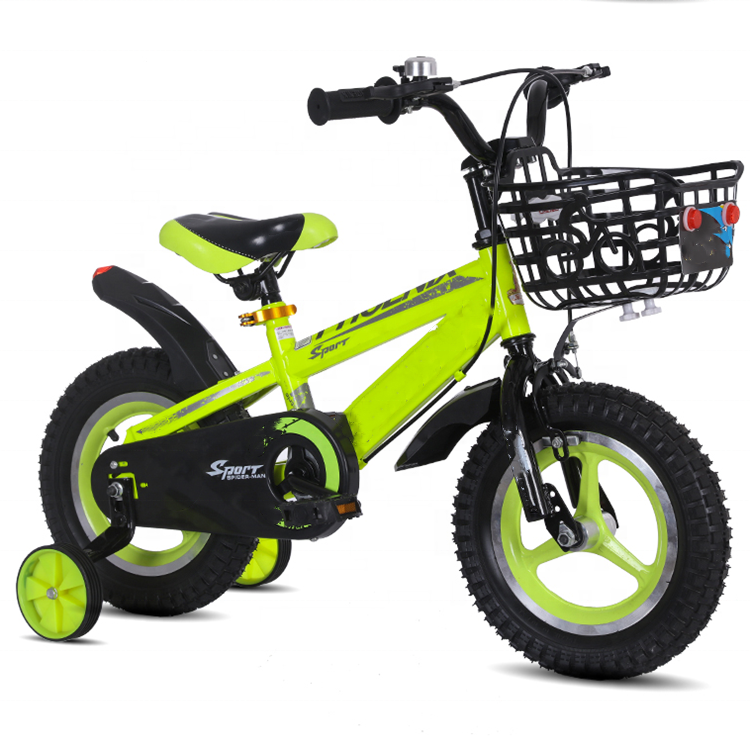 12 Inch steel frame child bike Children's Bicycle with Training Wheels  Suitable for 3-10 years old baby