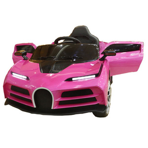 High quality Outdoor children electric toy car red pink blue color 3-10 years old kid ride on car