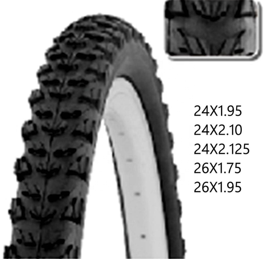 Rubber tires, automobiles and motorcyclesChinese  mtb bike tire 26*1.75*36H*14G Disc Brake alloy rims bike tyre