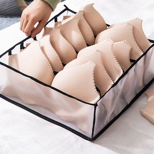 Underwear Storage Organizer for Clothes Separated Socks Shorts Bra Storage Boxs Dormitory Closet Organizer Drawer Washable