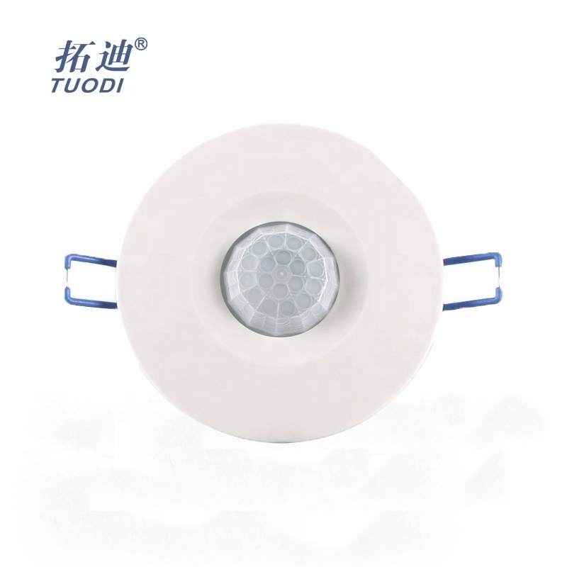 TDL-9959J PIR Ceiling Sensor Switch Hard-Wired Occupancy Motion Sensor with Slim Design