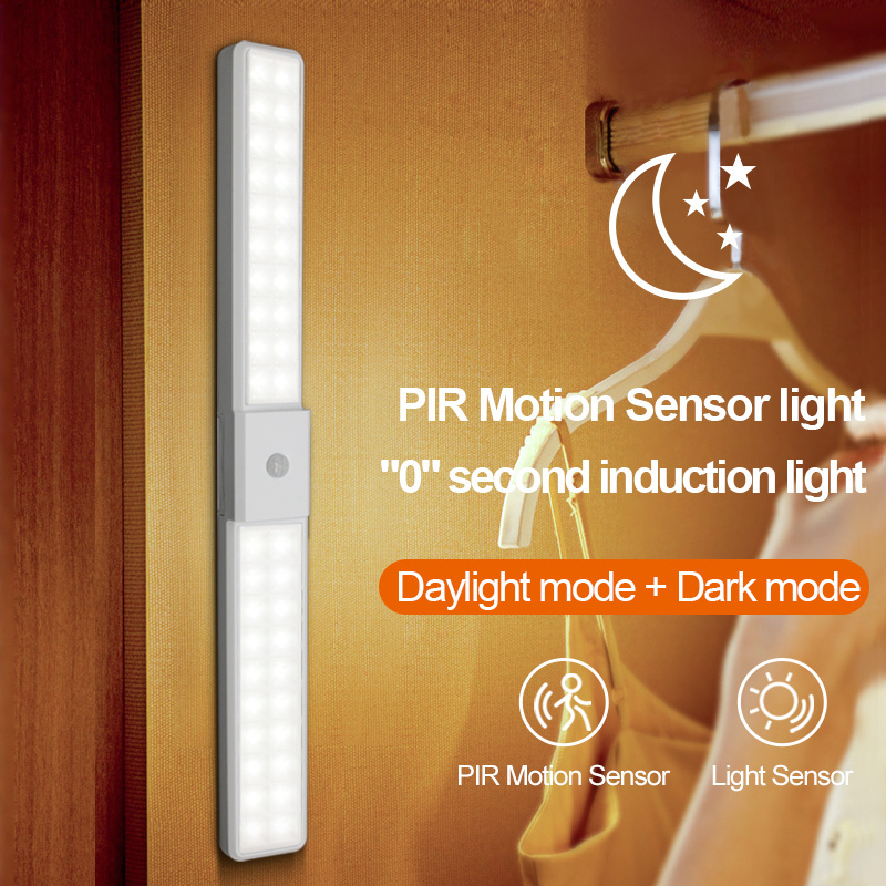 TDL-6109 PIR Motion sensor Light 3000K / 6000K  human infrared sensor 1.5V X 3AAA for Cabinet Stair Hallway Entrnacer light