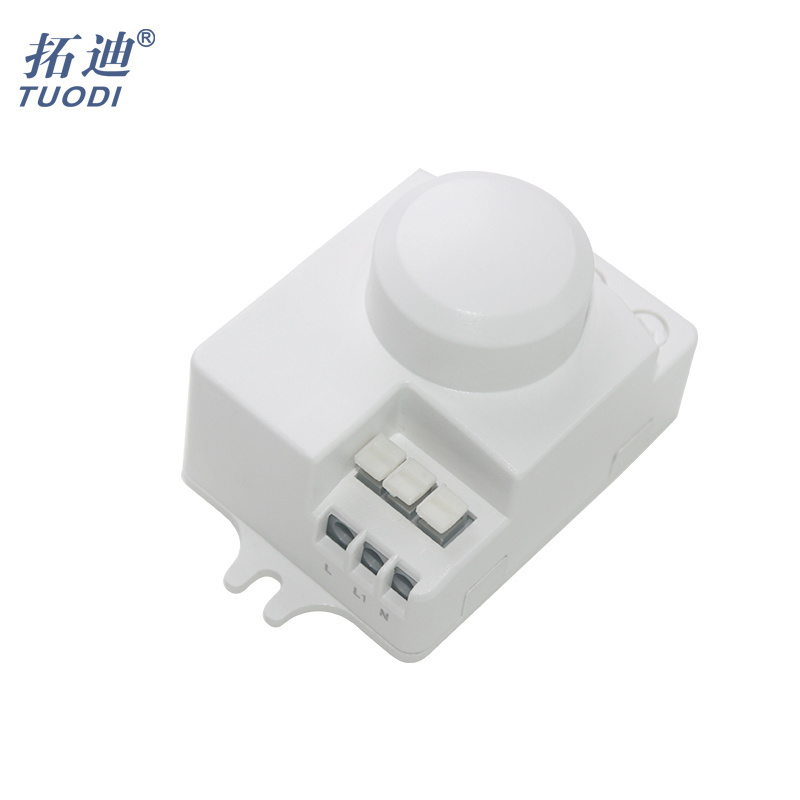 Tuodi TDL-1912Microwave sensor switch Motion sensor switch Intelligent control lamps Global power supply 95V-275VAC