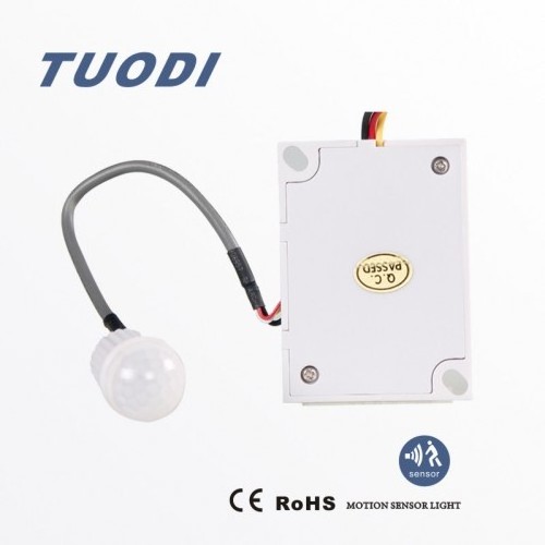 TUODI 360 Degree Infrared Detector Switch PIR Motion Sensor for Ceiling Light 220V  Timer switch can adjust time