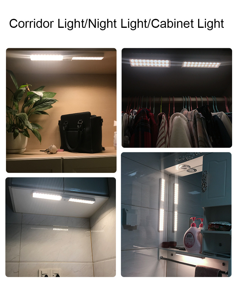 High Quality Wardrobe Light Indoor Lighting TDL-6109  human infrared sensor Kids LED Wall night light for Bathroom Hallway