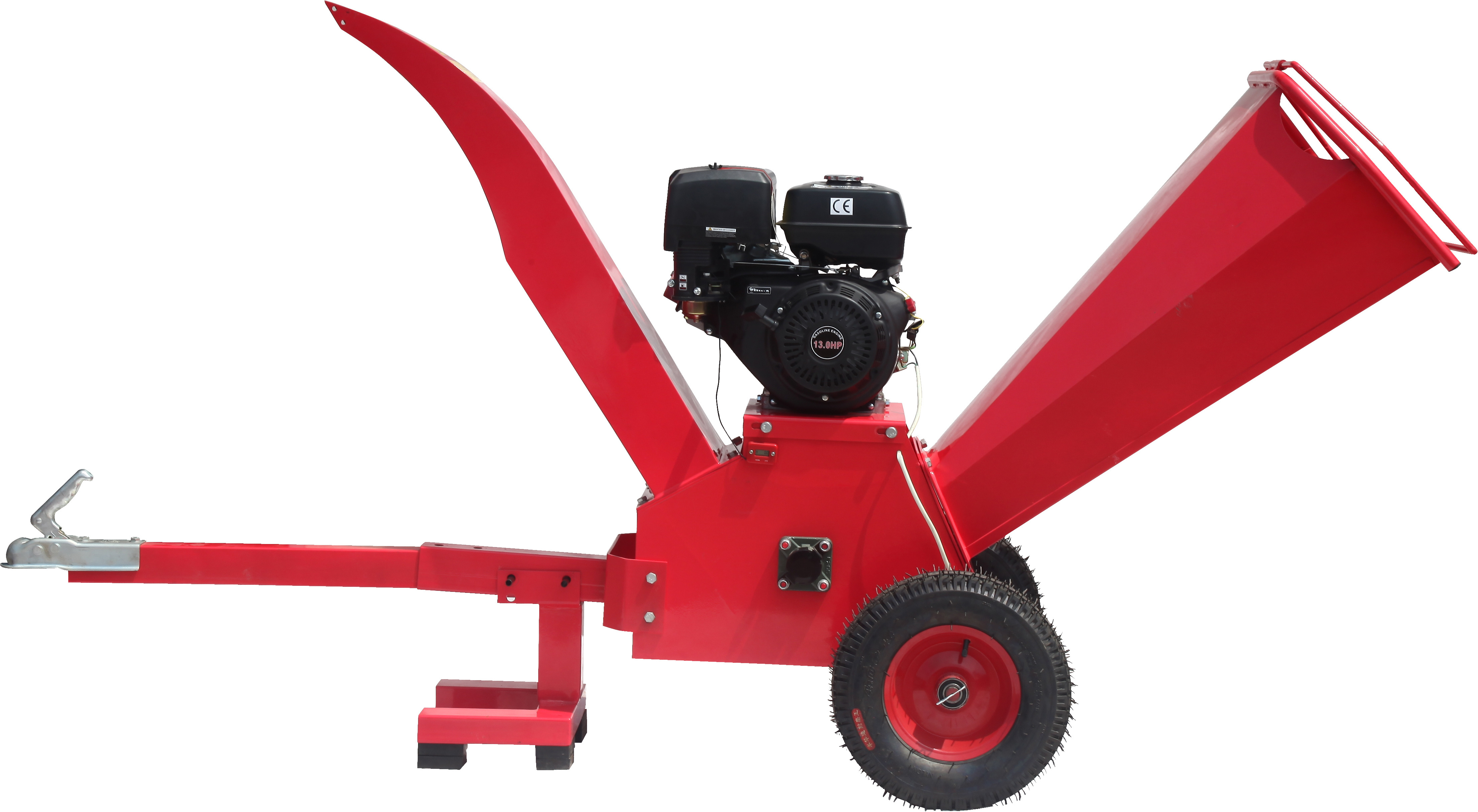 TOGO wood chipper machine with 15 hp electric