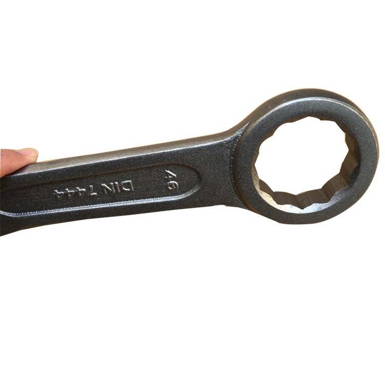 Hot sale carbon steel wrench OEM manufacturer 45# carbon steel wrench with big sizes