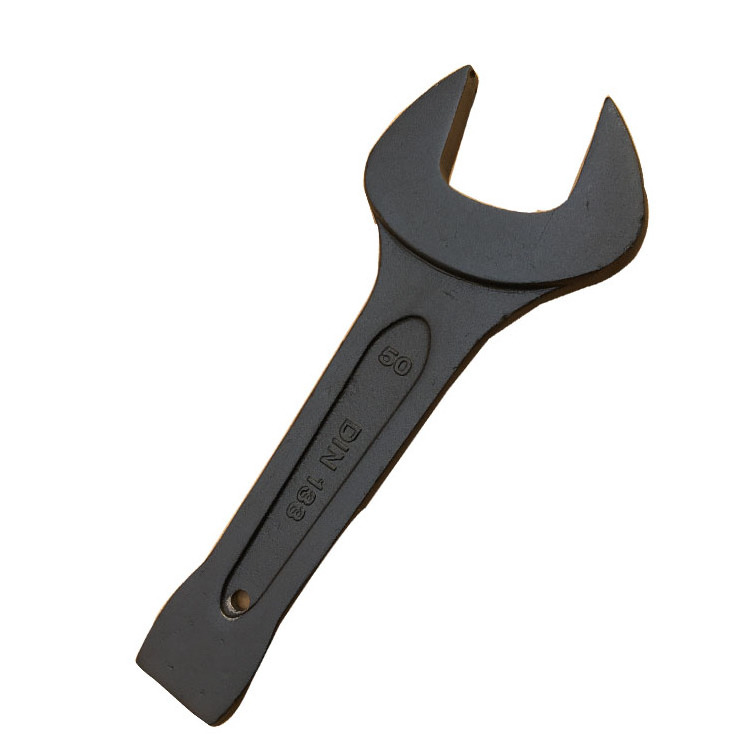 Hot sale carbon steel wrench OEM manufacturer 45# carbon steel wrench with big sizes