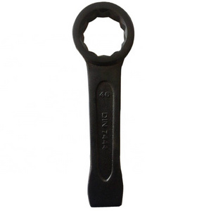 Hot sale carbon steel wrench OEM manufacturer 45# carbon steel wrench with big sizes