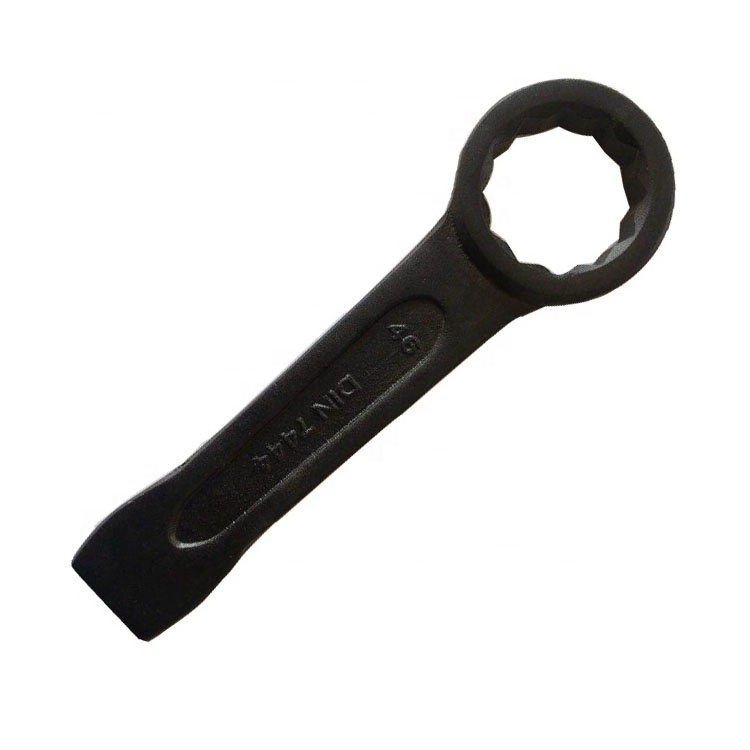 Hot sale carbon steel wrench OEM manufacturer 45# carbon steel wrench with big sizes