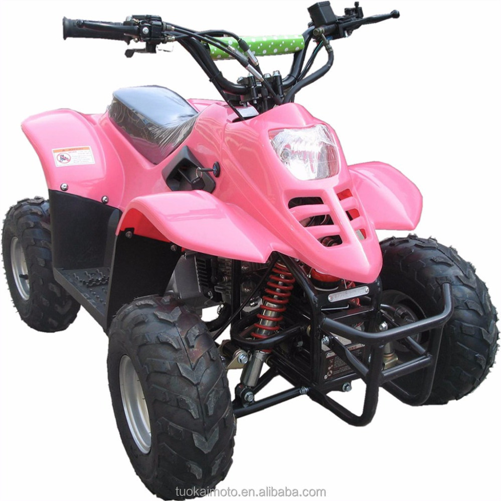 49cc kids Quad 2-stroke ATV available make 110cc 4-stroke mini Quad ATV