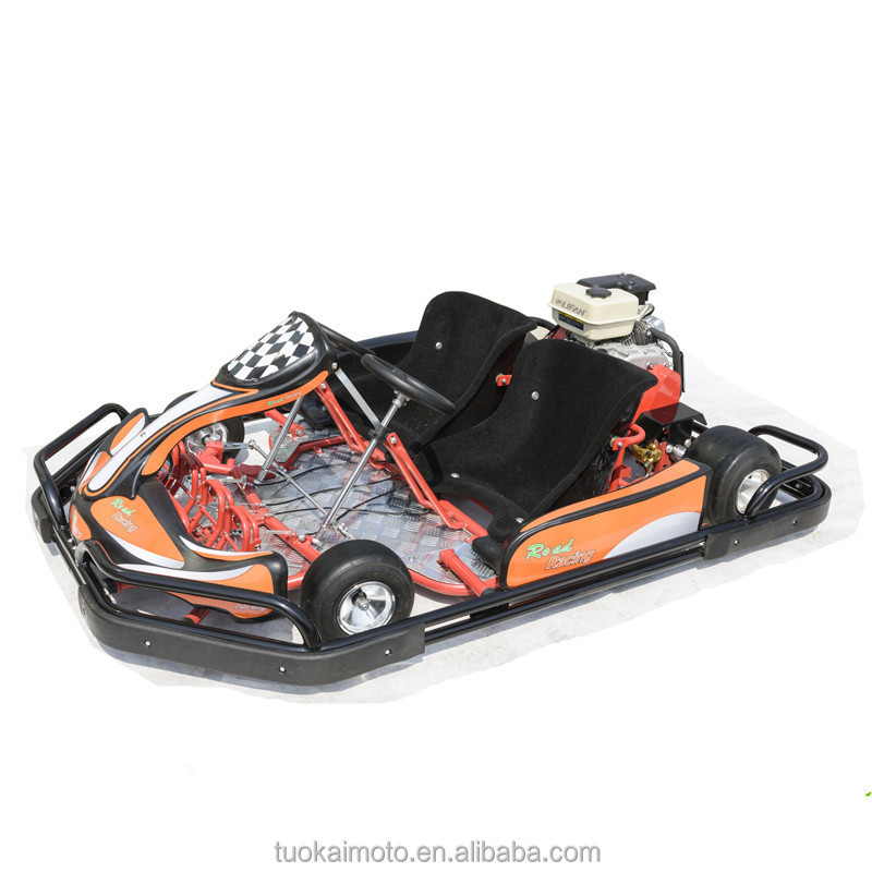 new 200cc 2 seater competition go kart  with chromium tube frame 270cc racing kart