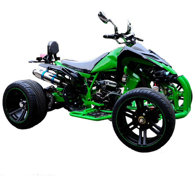 black rims 250cc sport ATV water-cooled Loncin engine racing ATV manual gears 250cc racing Quad for sale