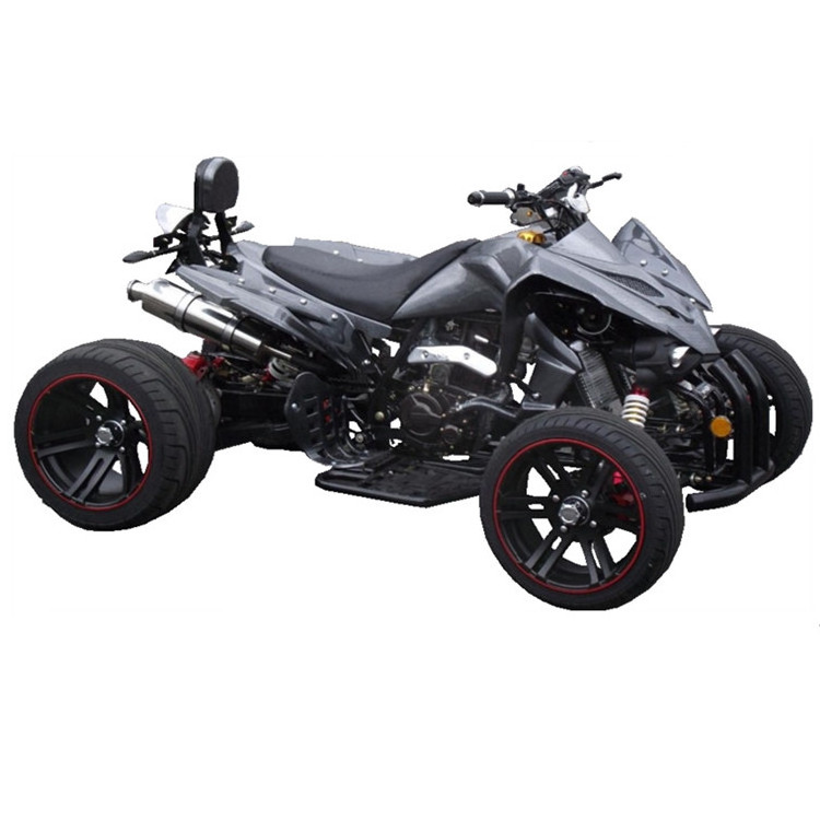 black rims 250cc sport ATV water-cooled Loncin engine racing ATV manual gears 250cc racing Quad for sale