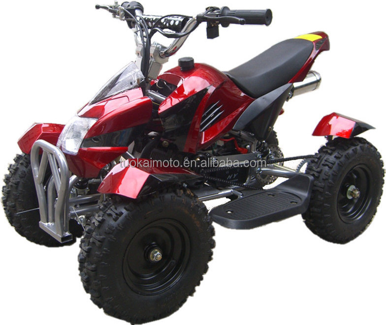 black white classic color 50cc mini atv for boy cool show with ce