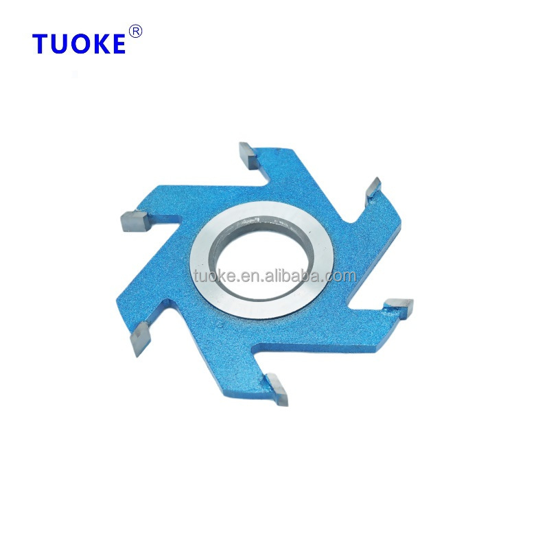 Tuoke SHT201 hot sale carbide cutter 6Z used for solid wood slotting and trimming tools alloy wood cutting slot cutter