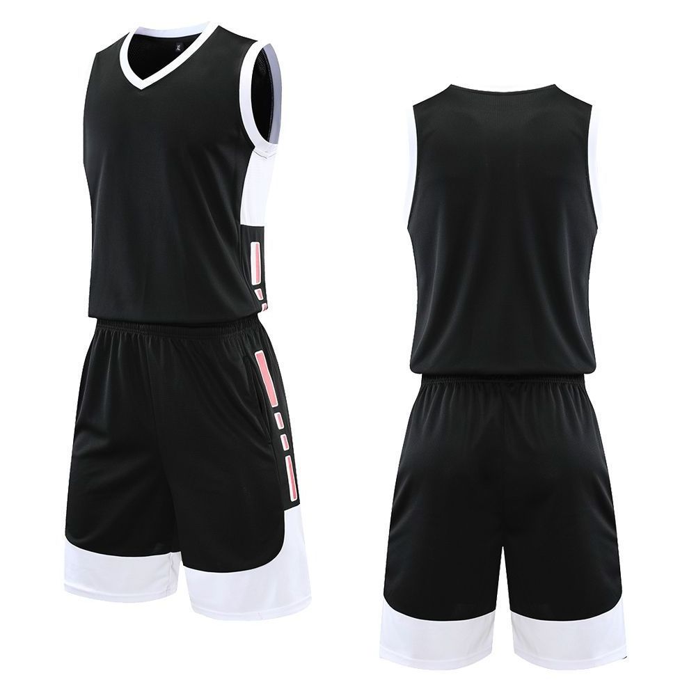 Wholesale pink reversible sports wear youth basketball uniform sublimation sets custom basketball jerseys