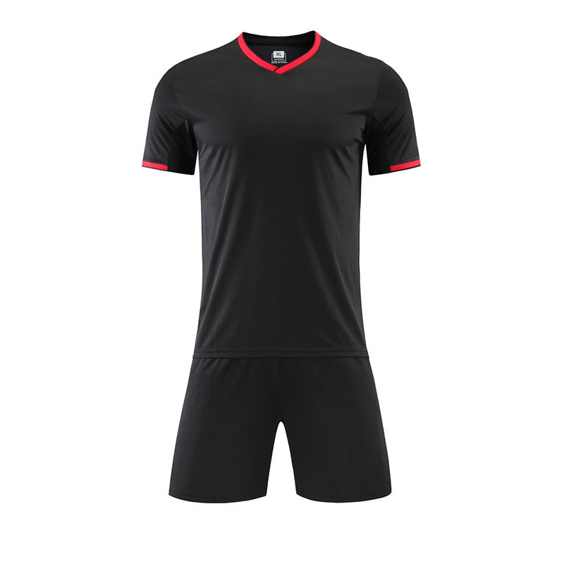 Custom Soccer Kits Mens Football Uniform Blank Plain Soccer Uniform Quick Dry And Breathable Night Jogging Training Suit