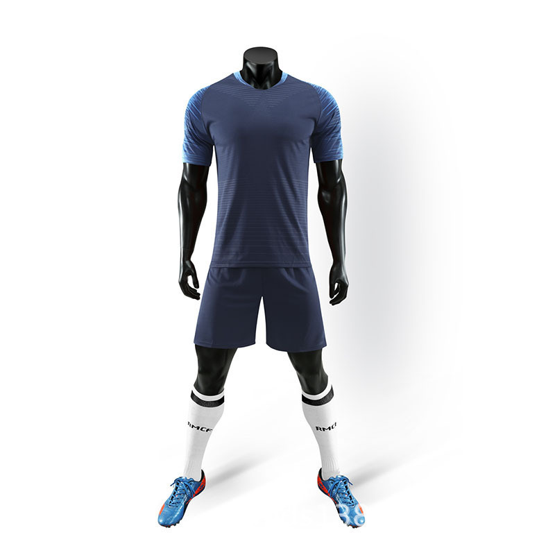 Best Selling Printed Breathable Jersey Double Sided Training Football Suit For Men Soccer Uniform