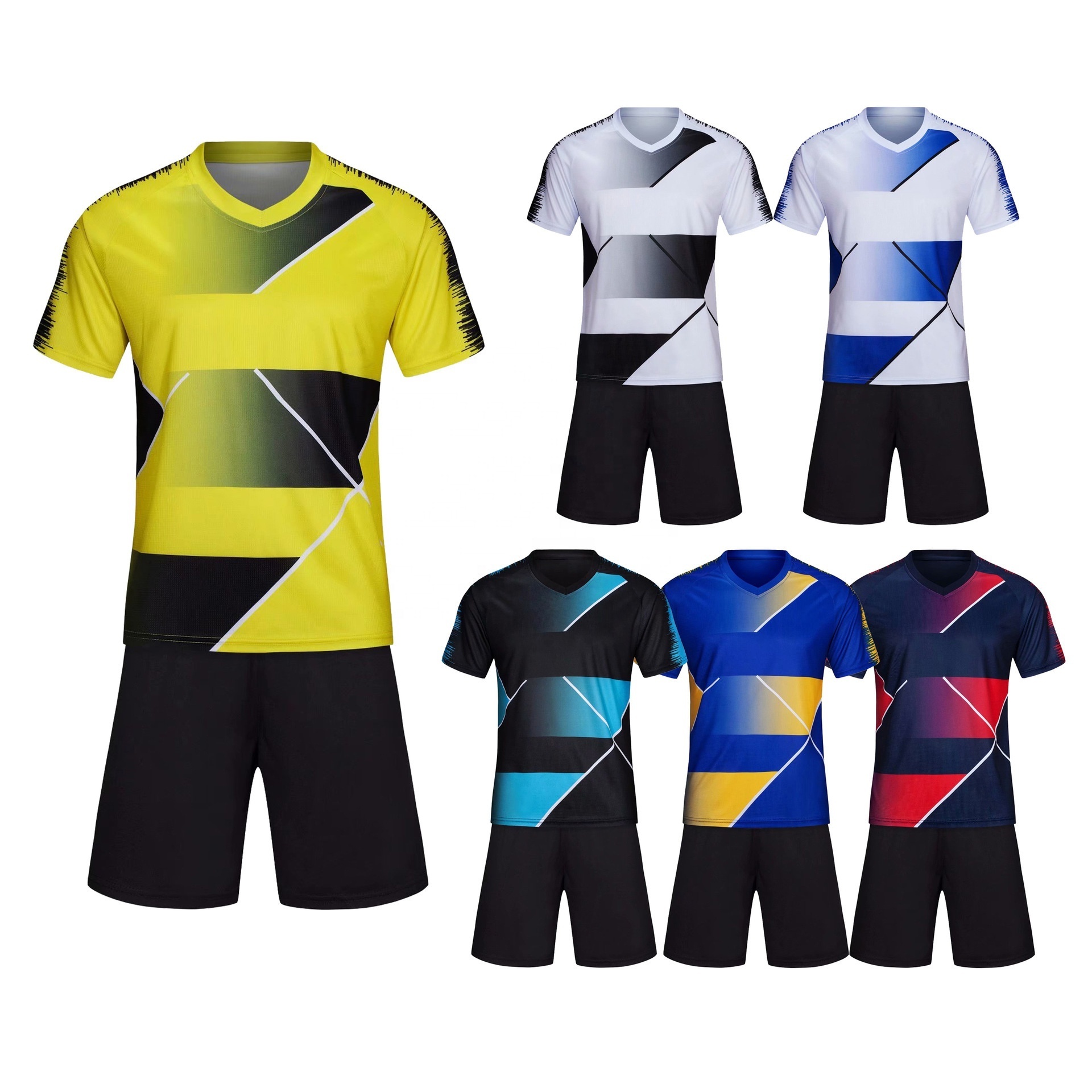 Custom soccer wear soccer custom mens football jerseys 100% Organic Cotton WASHED