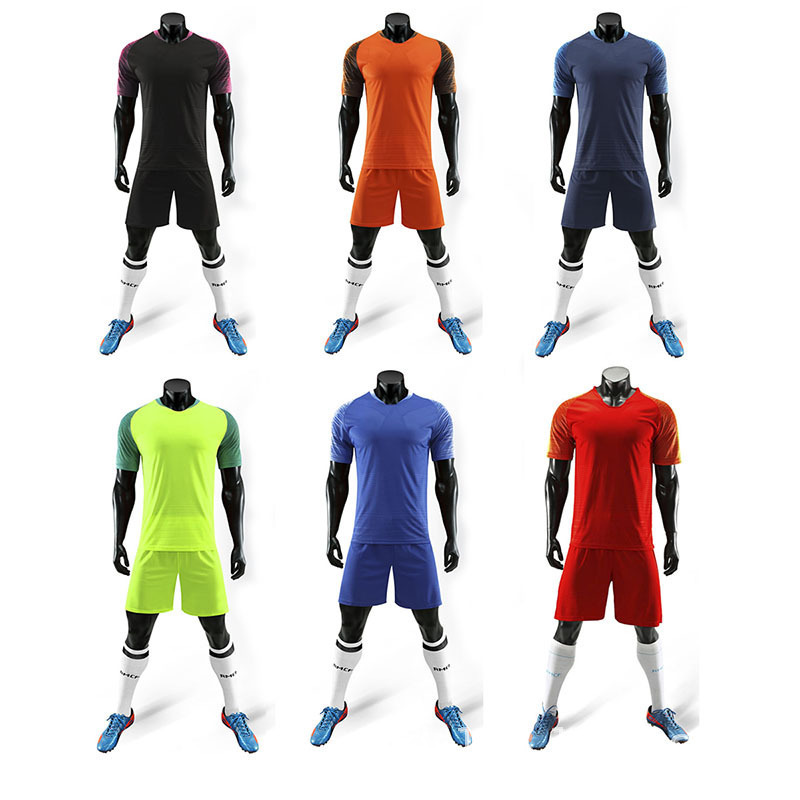 Best Selling Printed Breathable Jersey Double Sided Training Football Suit For Men Soccer Uniform