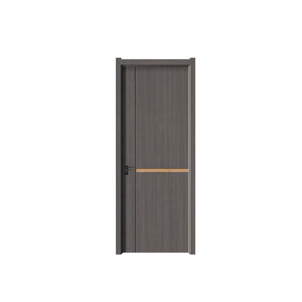 Customization Waterproof Wooden Door Soundproof Door Panel PVC/WPC Door for Hotel