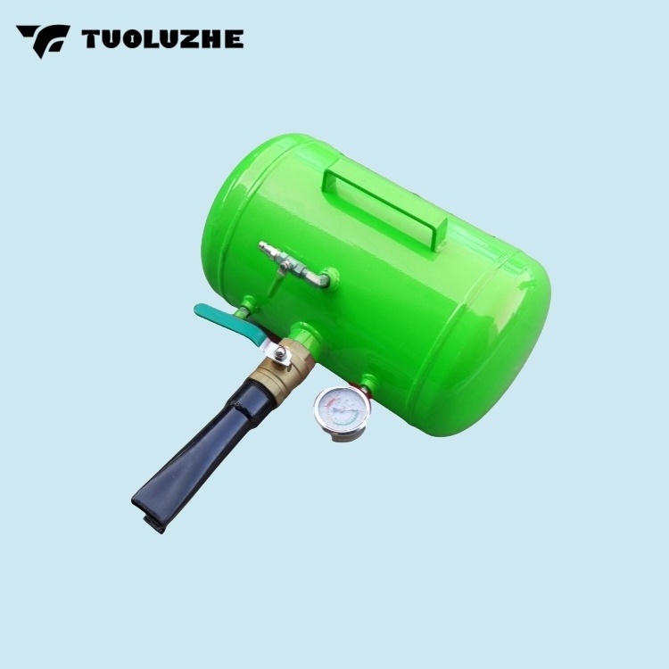 Green new style tire tools 5 gallon compliant tyre bead seater