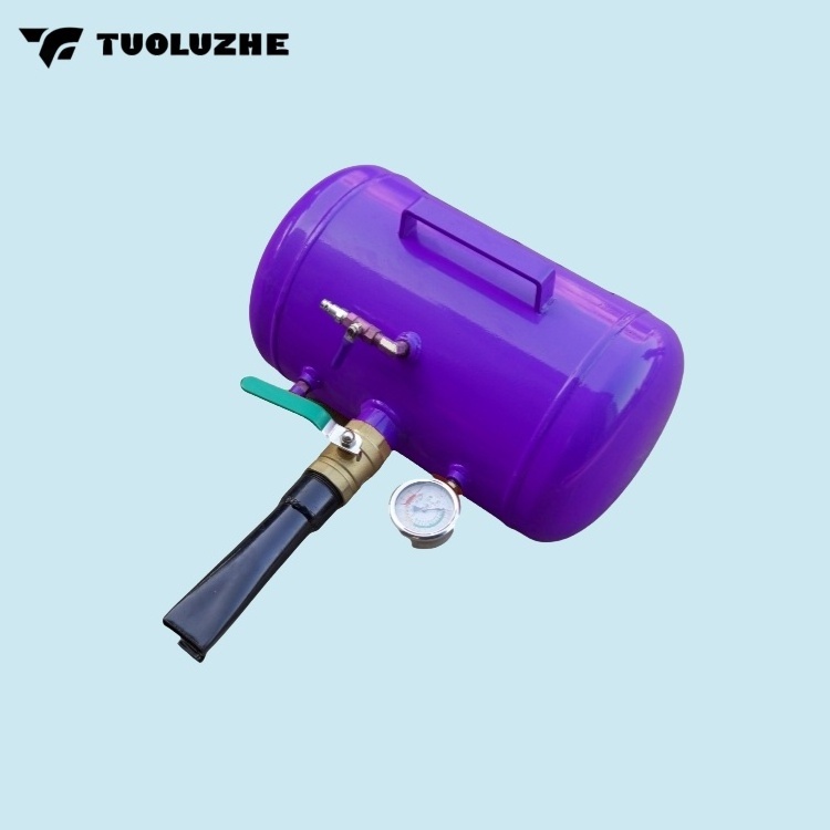 New style purple tire inflation tool 5 gallon compliant tire bead seater