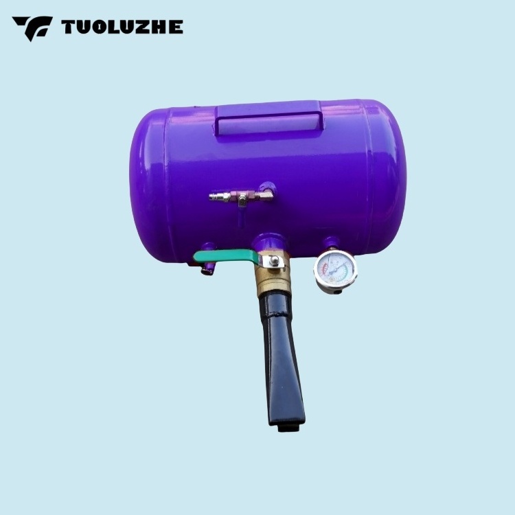 New style purple tire inflation tool 5 gallon compliant tire bead seater