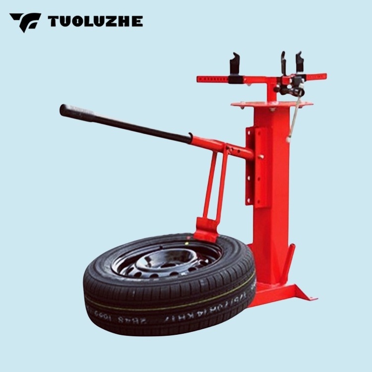 Mobile tire repair dismantling stripping and repair tools for used tires tire changers