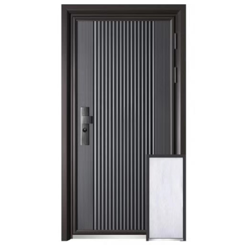 TOMA front doors for houses modern security doors exterior steel outdoor high secure door lock