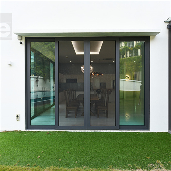 AS2047 Double Glazed swing and sliding door aluminium balcony door aluminium sliding door for garden and patio