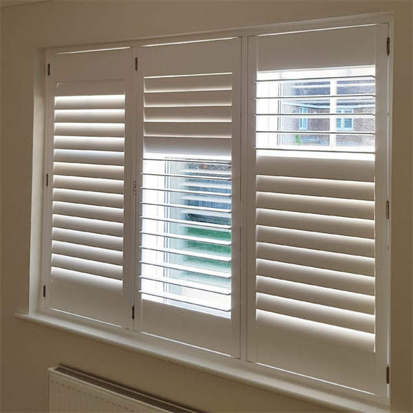 AS2047 Australia TOMA European Design Plantation Shutters Interior Adjustable white window wooden pvc Shutters parts price