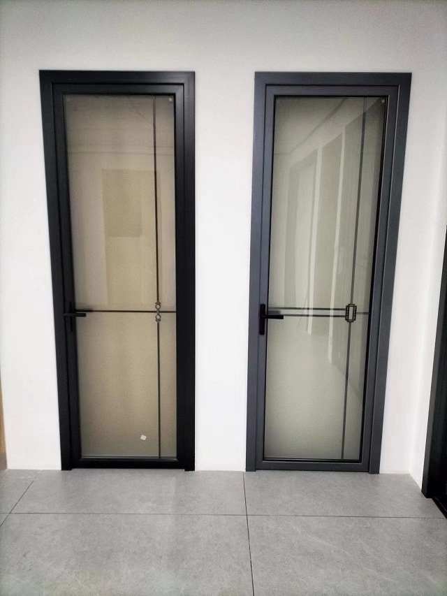 AS2047 TOMA Tempered Swing Glass Door  Bedroom Modern Sliding Doors Security PT Doors Graphic Design interior