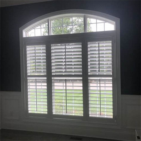 AS2047 Australia TOMA European Design Plantation Shutters Interior Adjustable white window wooden pvc Shutters parts price