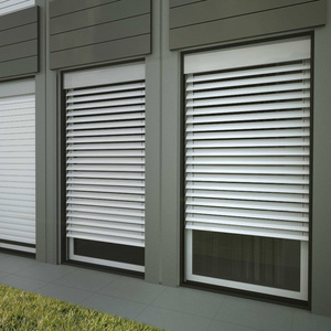 TOMA Plantation Shutters Plantation Shutter Blades Direct from China Modern Apartment Wooden Vertical Wood Shutters for Window