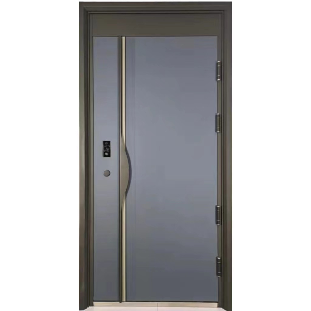 TOMA front doors for houses modern security doors exterior steel outdoor high secure door lock