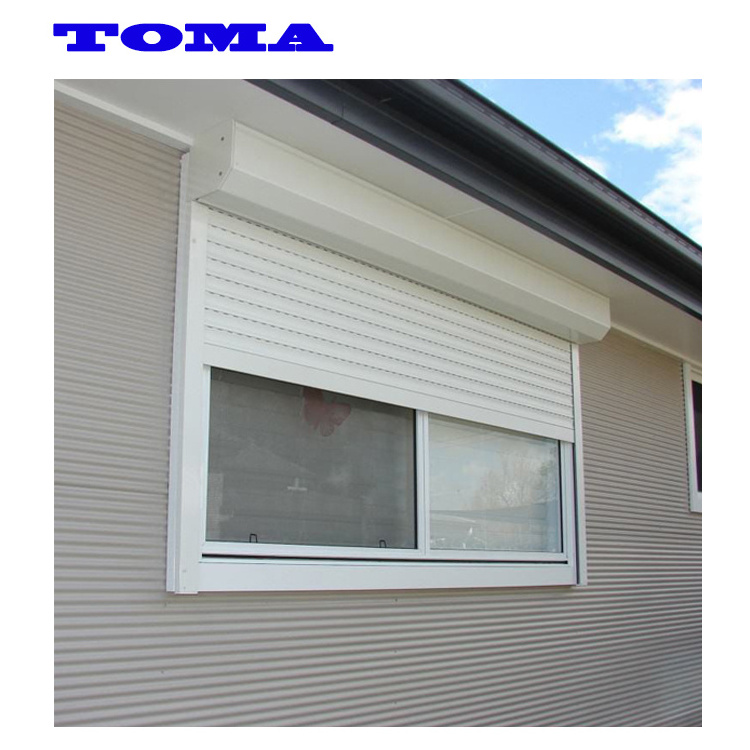 AS2047 TOMA High Quality Electric door Aluminium Roller Shutter Window Manufacturer roller shutter price