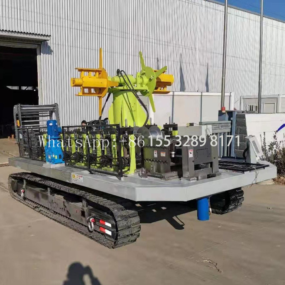 Mobile greenhouse gutter machine growing gutter machine Soilless cultivation gutter machine Competitive price