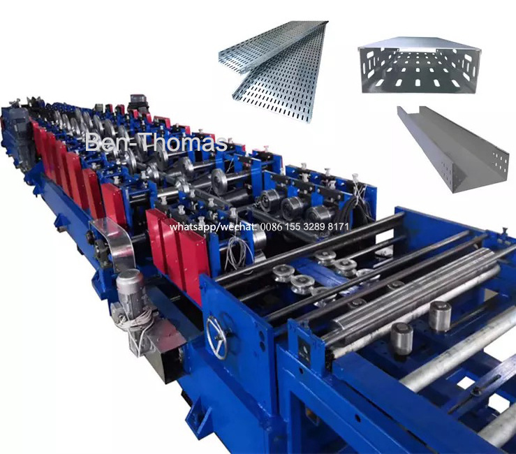 Popular use high quality automatic trunking cable tray roll forming machine cable tray manufacturing machine