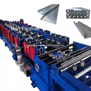 Popular use high quality automatic trunking cable tray roll forming machine cable tray manufacturing machine