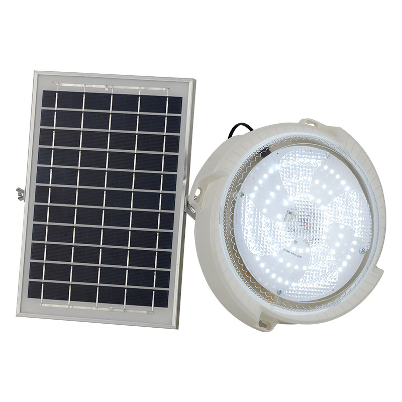 Remote Control IP65 Waterproof Solar Panel Energy Modern Indoor Outdoor Led Ceiling Light