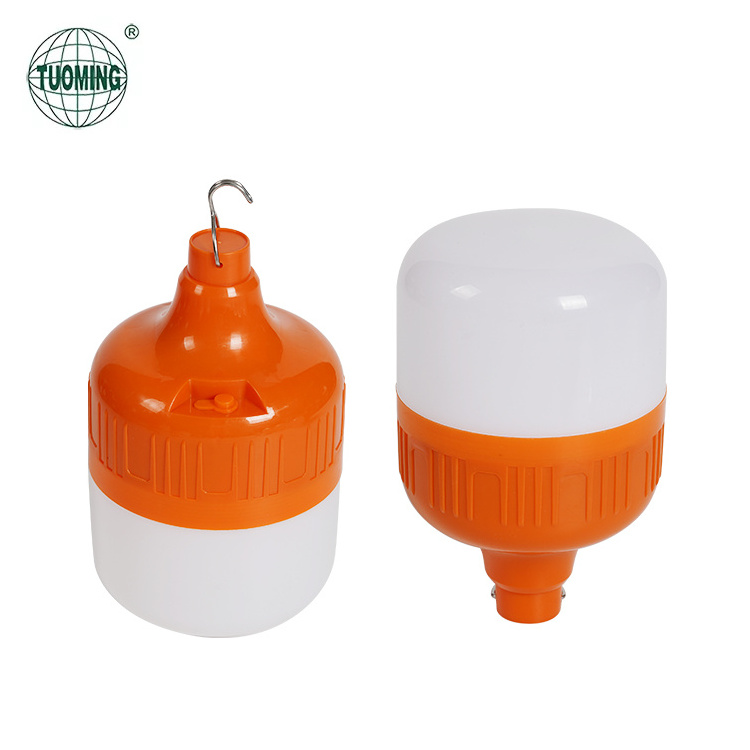 Outdoor Night Market Multi-function Solar Led Bulb Portable Rechargeable led Emergency Light Solar Bulb